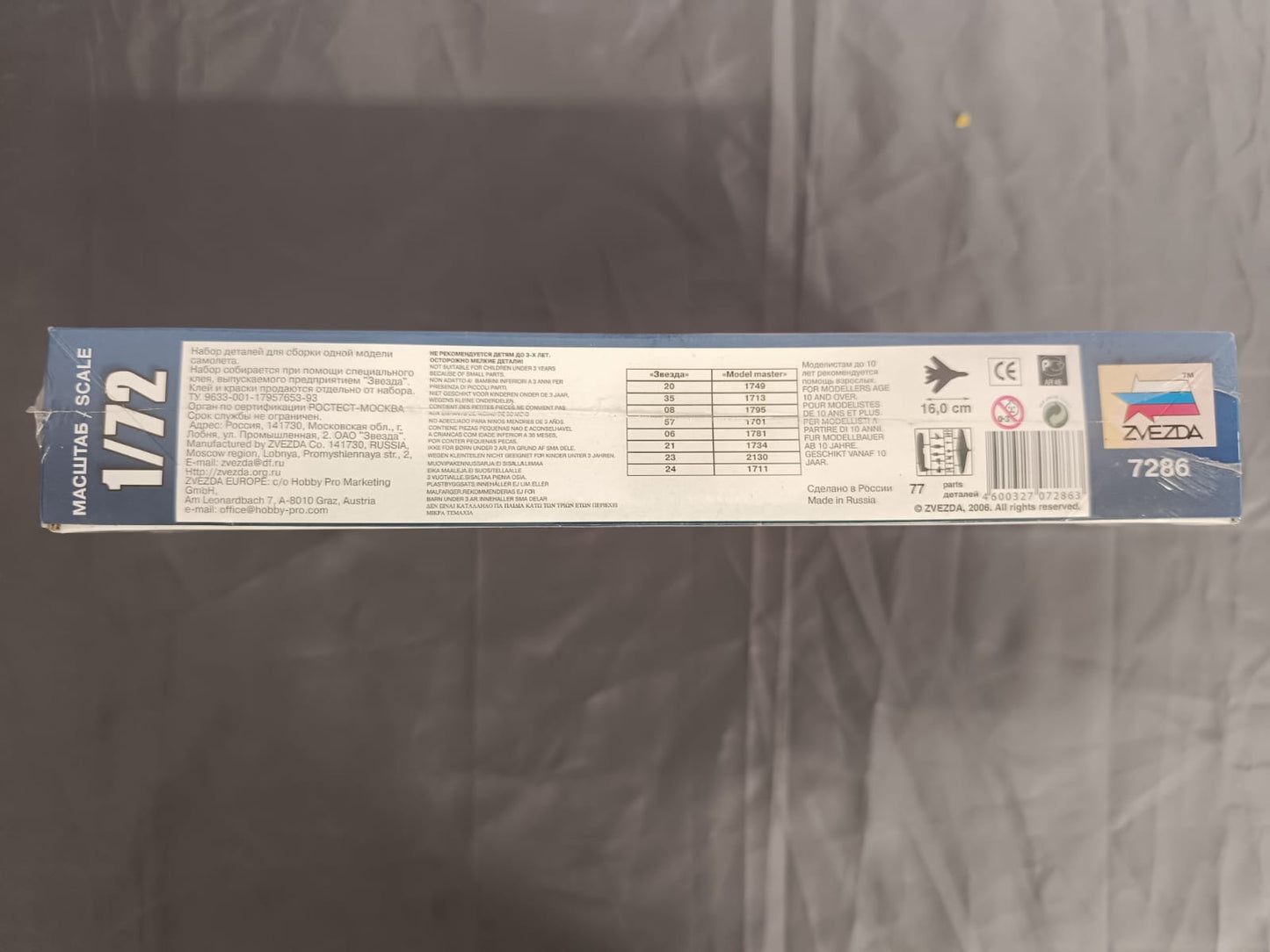 Modellino zvezda 7286 1/72